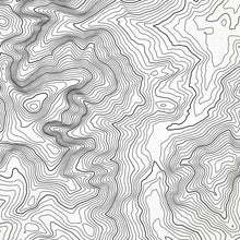Load image into Gallery viewer, Close look at Mount Washington's topographic map art. Clean lines give it a modern and minimalist style.