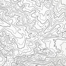 Load image into Gallery viewer, Close up of Park City Ski Resorts (Snowbird, Deer Valley, Solitude, Brighton, Alta) decorative map.
