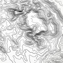 Load image into Gallery viewer, Close up of Sedona, Arizona decorative map.
